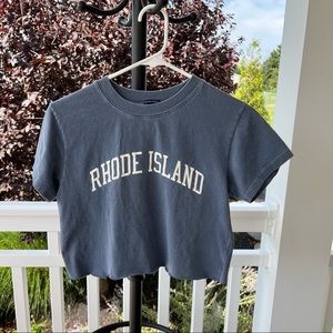 Brandy Melville Cropped Shirt